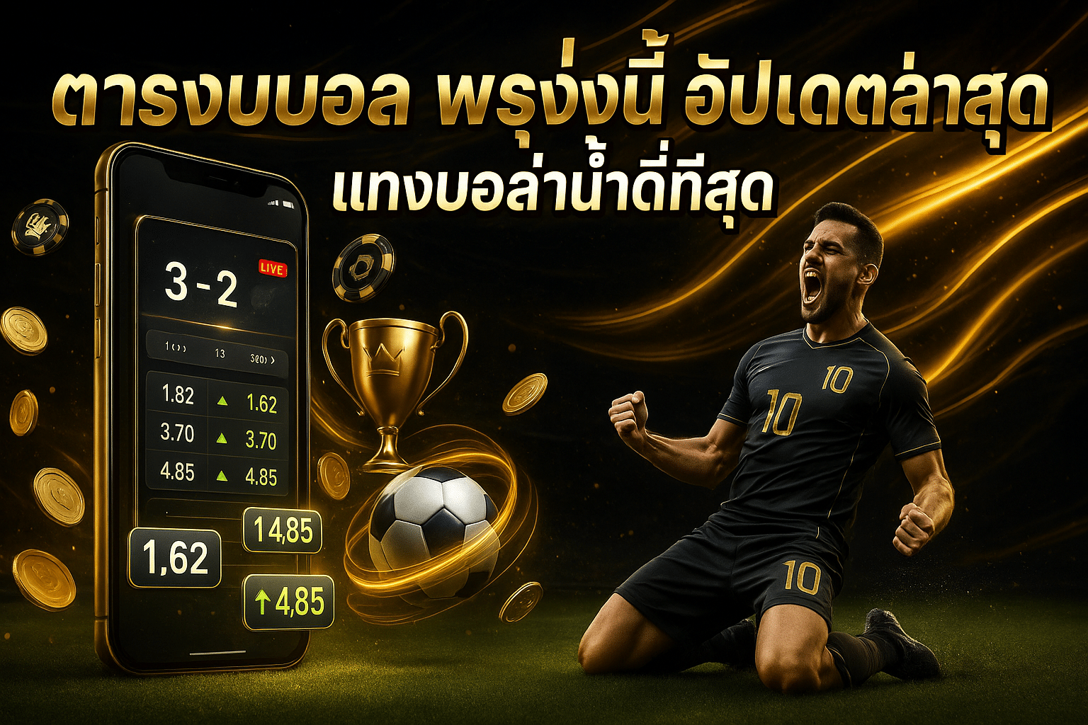 ตารางบอล พรุ่งนี้