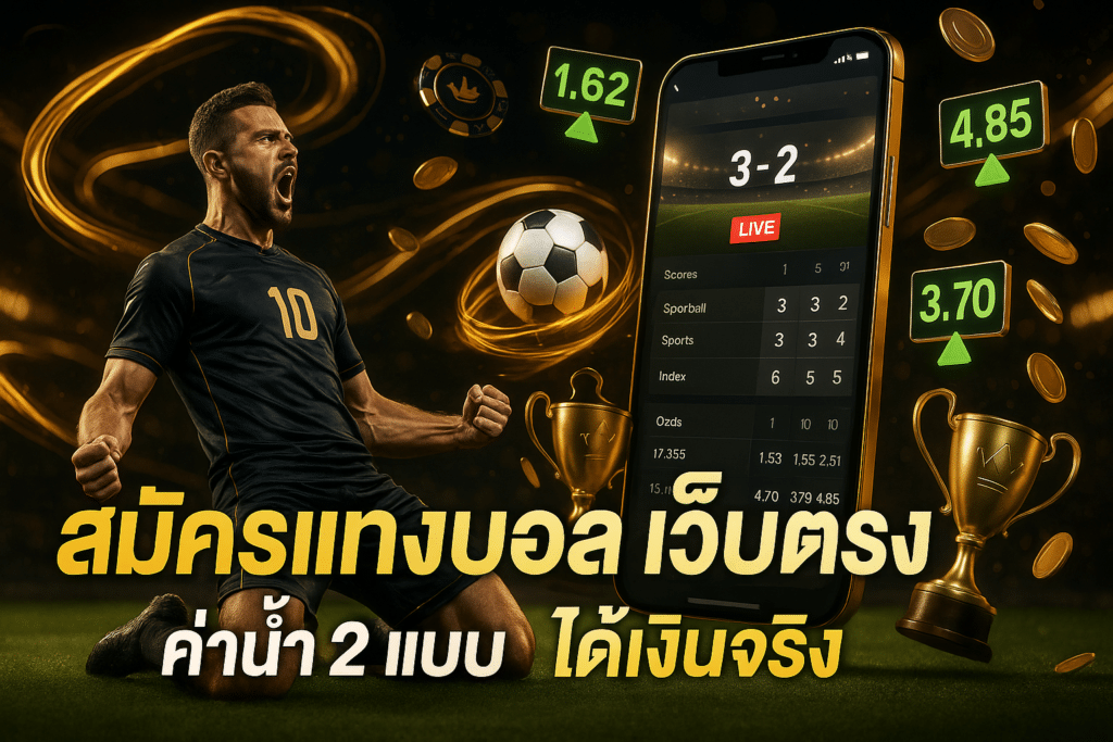 สมัครแทงบอล เว็บตรง