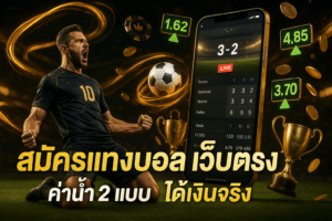 สมัครแทงบอล เว็บตรง