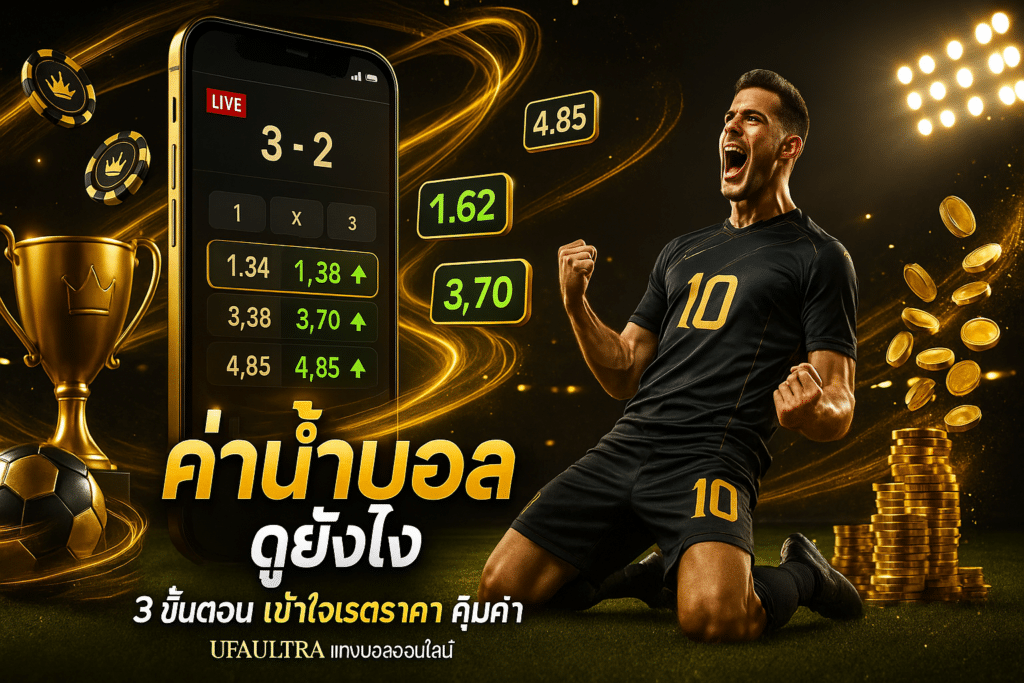ค่าน้ำบอล ดูยังไง